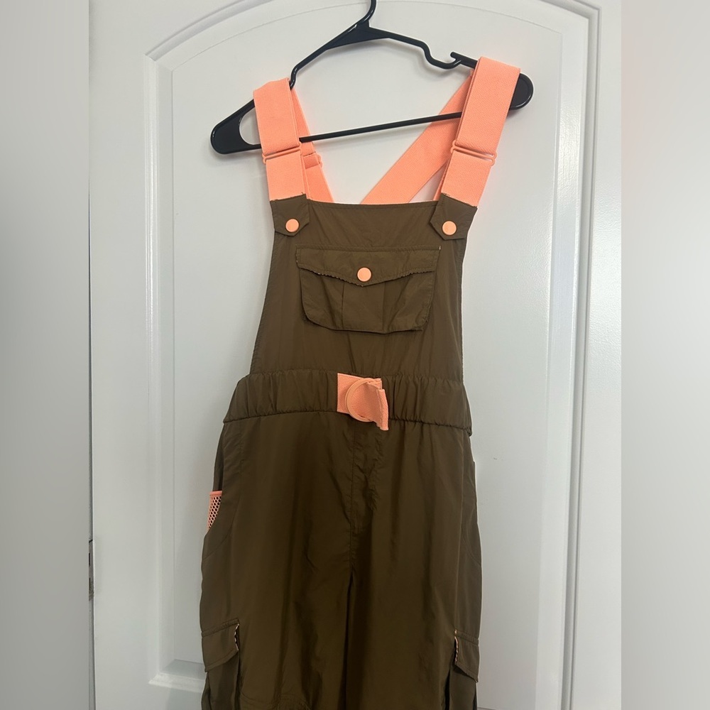 FP Movement Morning Meadows Jumpsuit Overalls Tea Leaves size S gorpcore NWOT - Picture 12 of 14